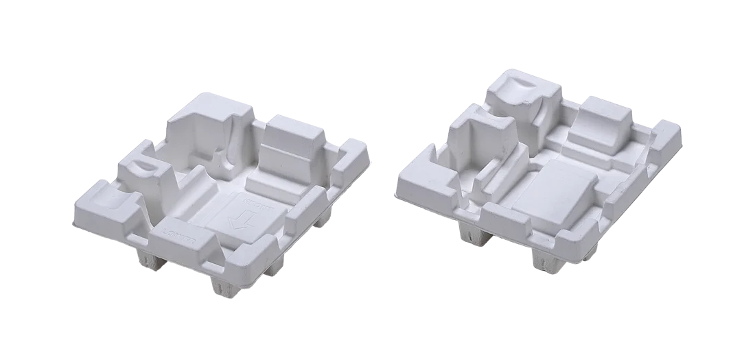 Industrial molded-fiber insert 19