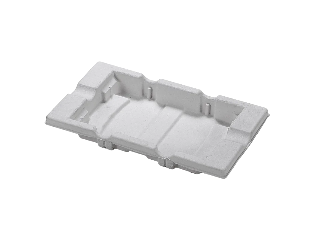 Industrial molded-fiber insert 18