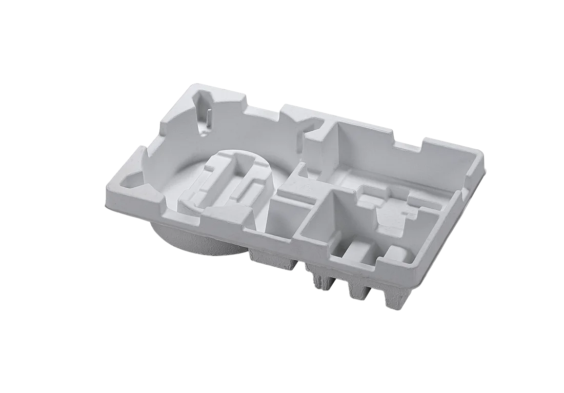 Industrial molded-fiber insert 23