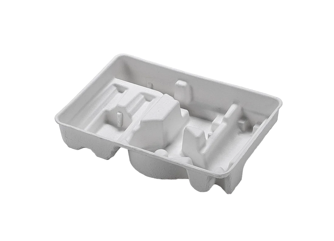 Industrial molded-fiber insert 22