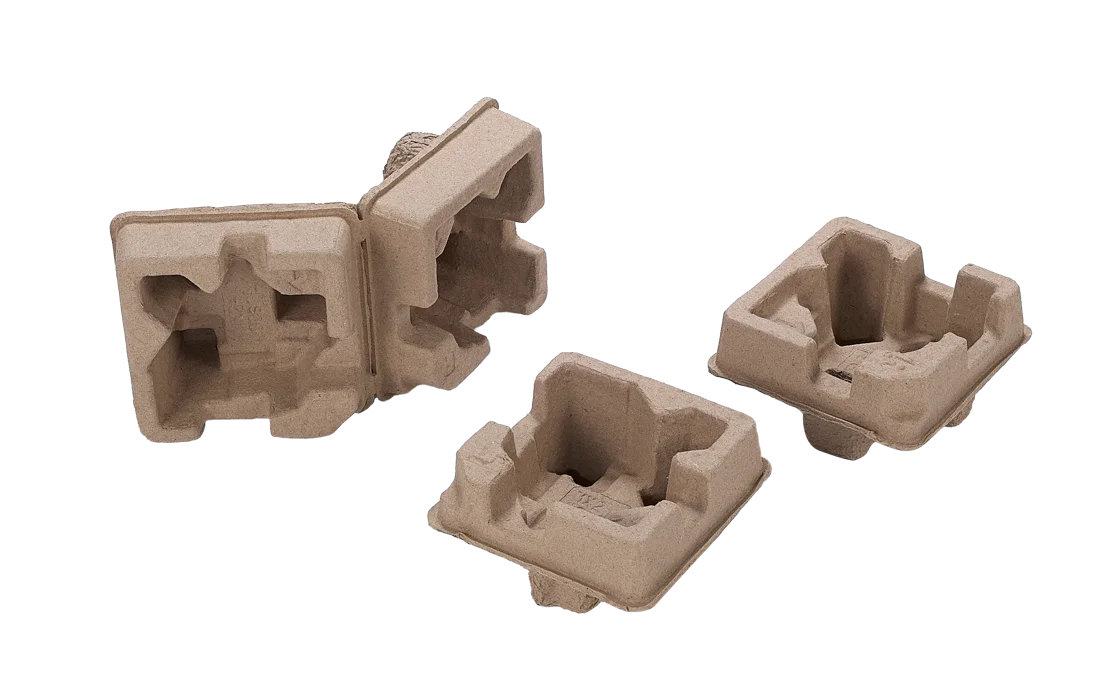 Industrial molded-fiber insert 25